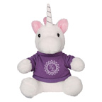 8 1/2 Mystlic Plush Unicorn With Shirt