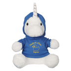 8 1/2 Mystic Plush Unicorn With Hoodie