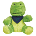 6 Inch Fantastic Plush Frog With Bandana