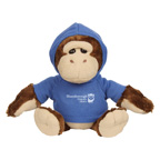 6 Inch Goofy Plush Gorilla With Hoodie