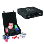 100 Chip Leatherette Poker Set