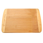 TWO-TONE BAMBOO CUTTING BOARD