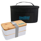 Stackable Bento Box with Insulated Carrying Case