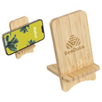 Bamboo Wireless Charger Portable Phone Stand