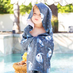 Kids Hooded Beach Towel