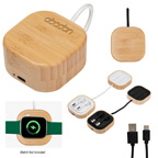 Bamboo Wireless Earbuds and Watch Charger