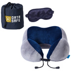 Business First Travel Pillow with Sleep Mask