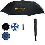 56in Arc Giant Telescopic Folding Umbrella